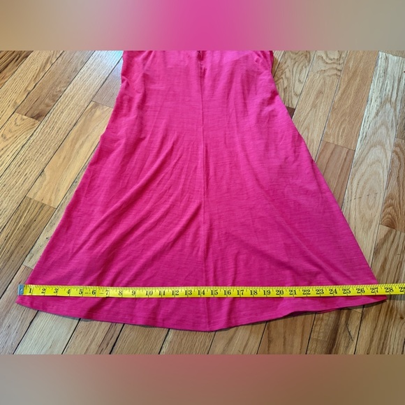 Toad & Co Dress Tech Tomboy Women’s Size M Athletic Eco-friendly Shelf-Bra Pink - Picture 10 of 14